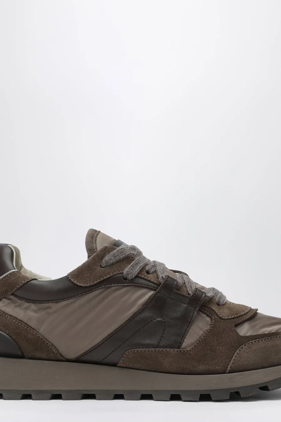 Brunello Cucinelli Кожаные кроссовки