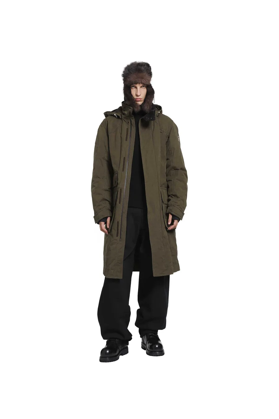 Moncler «Allaine» uzun parka
